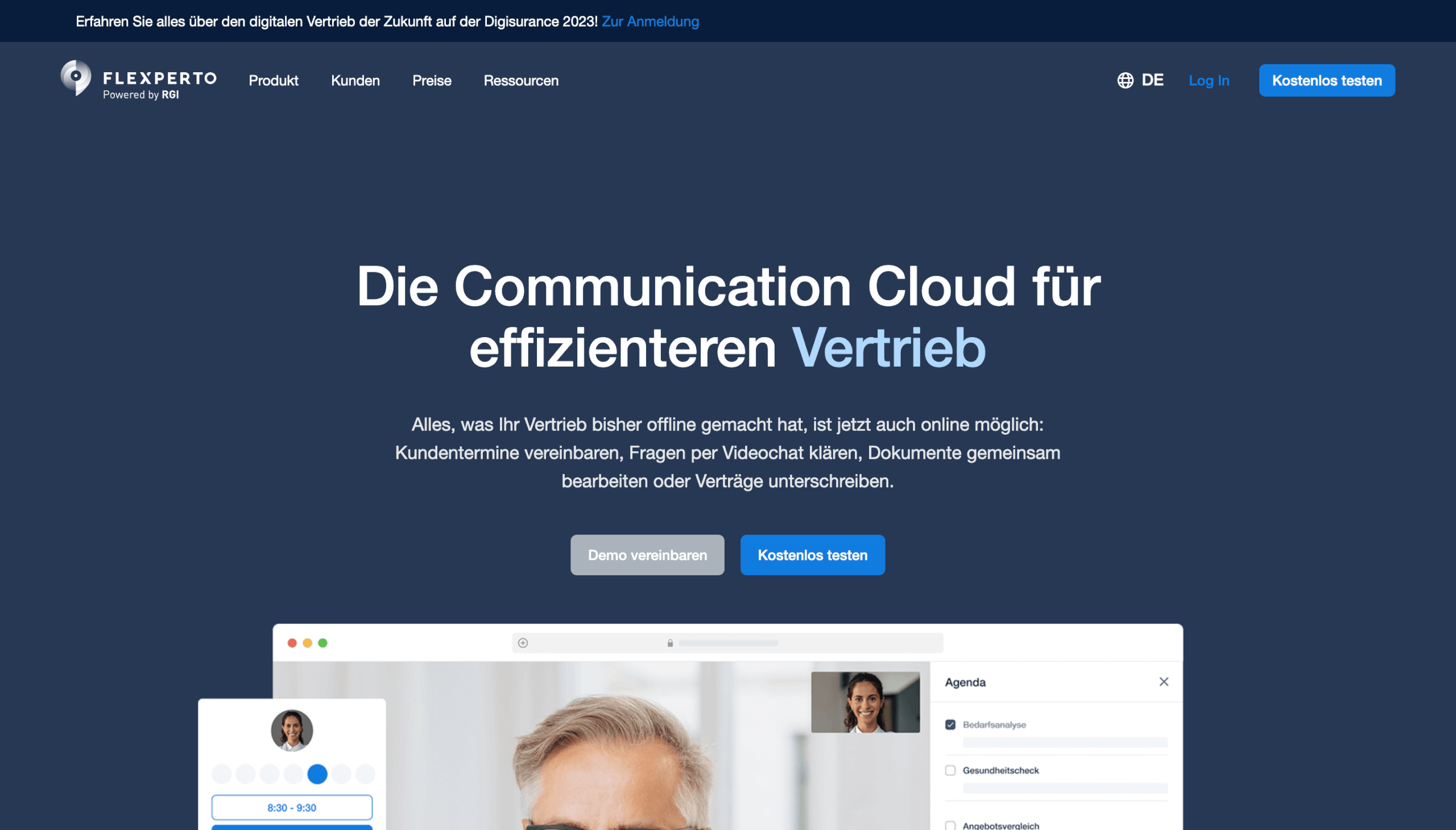 Videoberatung Software Flexperto
