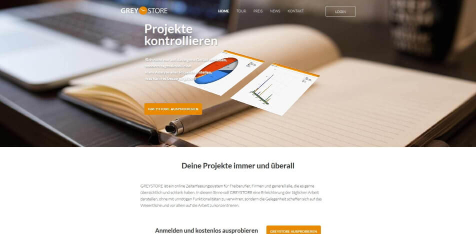 arbeitszeit digital erfassen digitale arbeitszeiterfassung zeiterfassung app digitale stempeluhr GreyStore