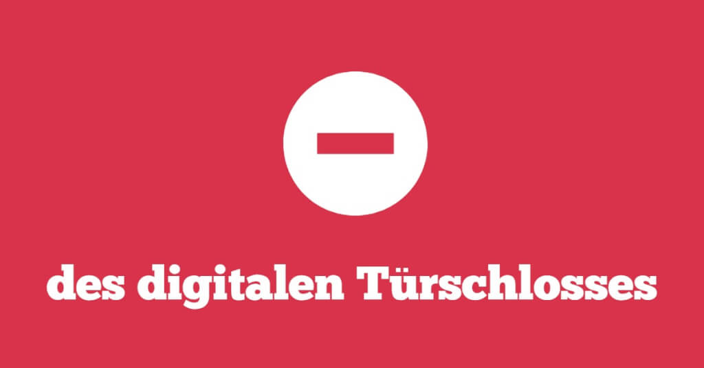 Visual Digitales Tuerschloss Nachteile