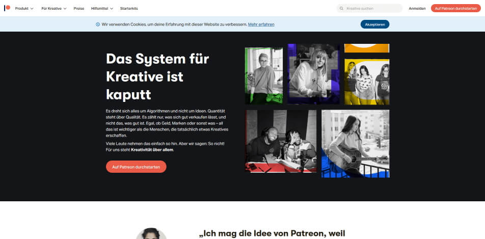 digitale produkte verkaufen plattform patreon