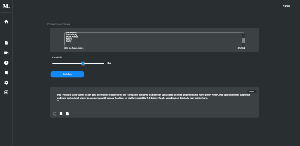 Mindverse Test Produktbeschreibung