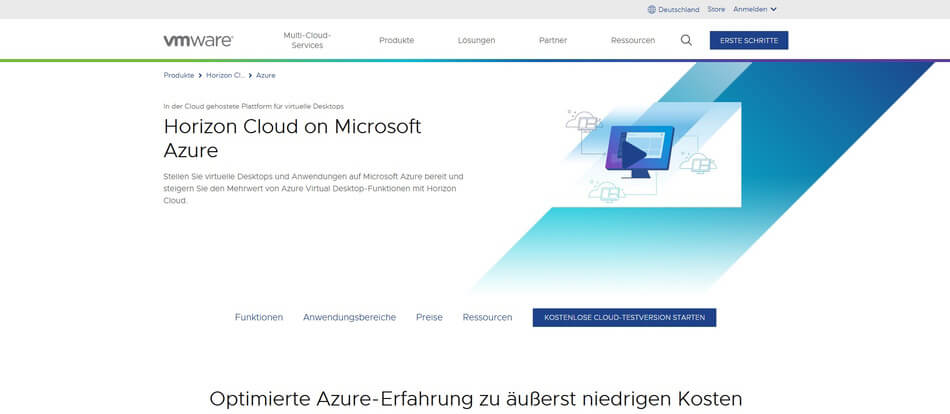 desktop as a service Horizon Cloud