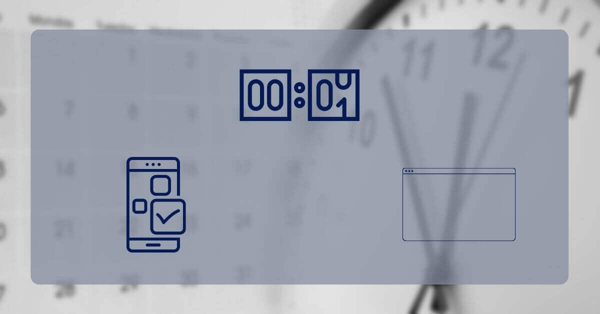 Digitale Stempeluhr Auswahl