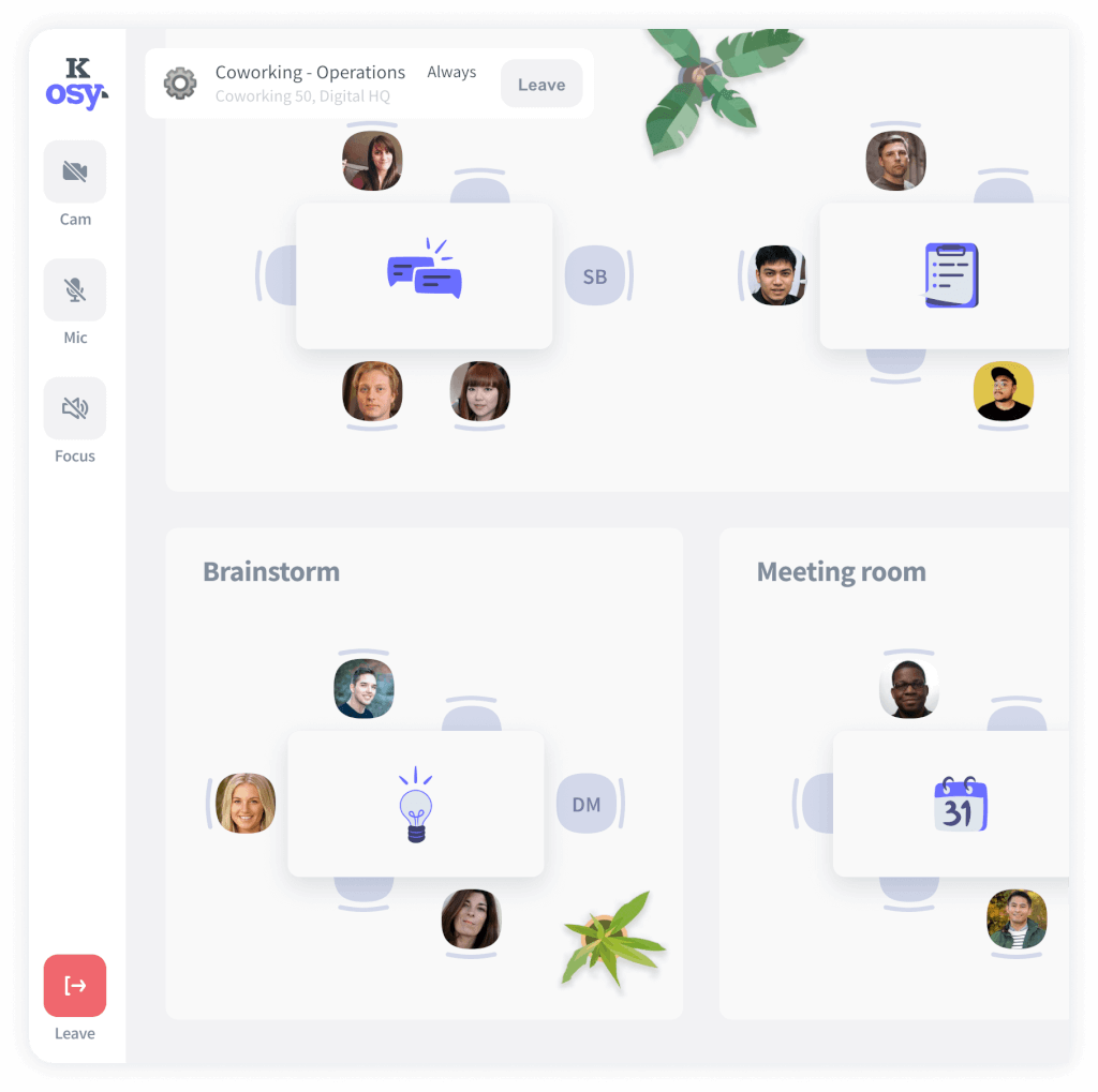 kosy Virtual Workplace Tool