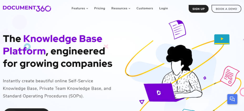 Knowledge Base Software Document360