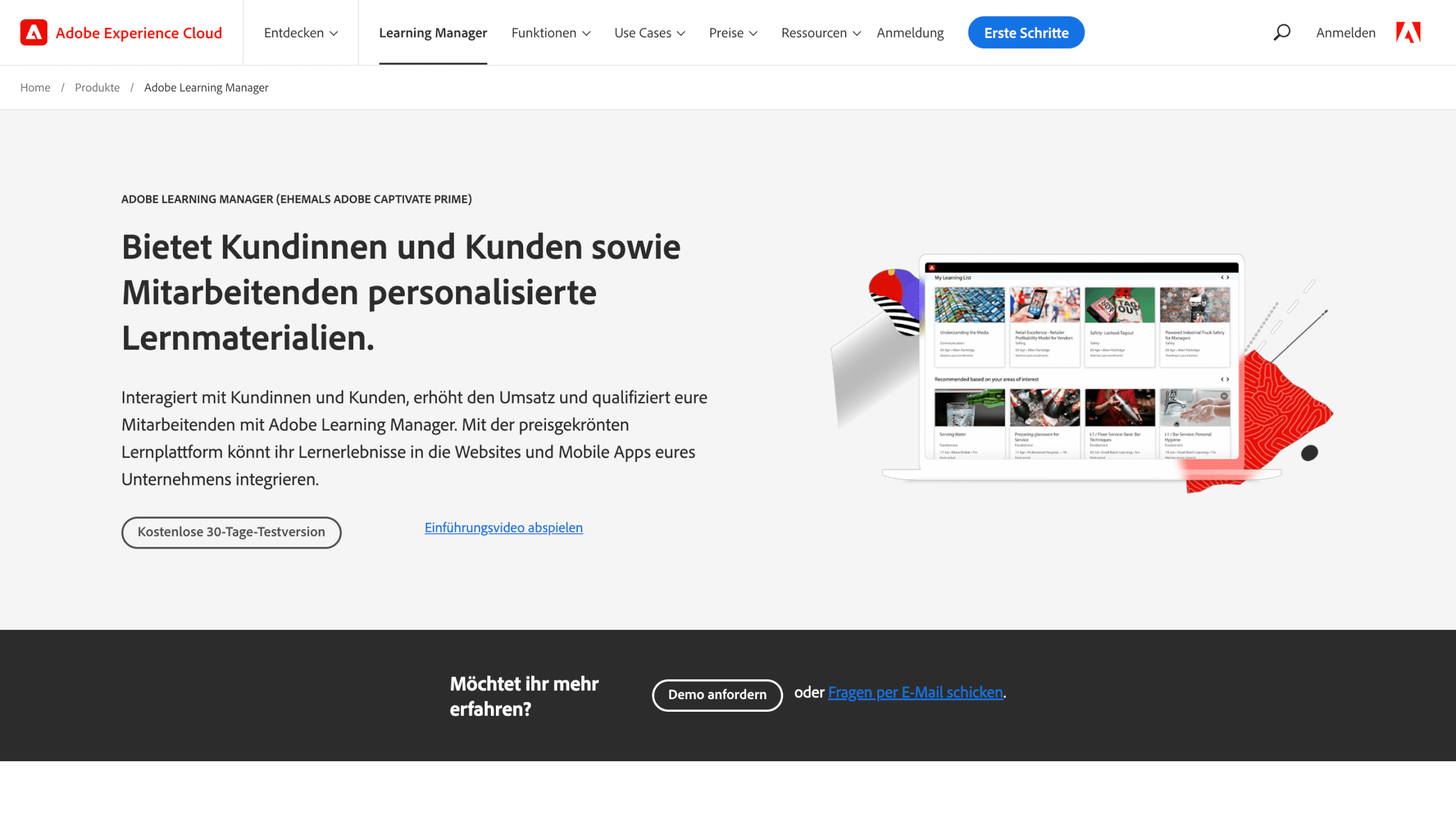Blended Learning Software Adobe Learning Manager