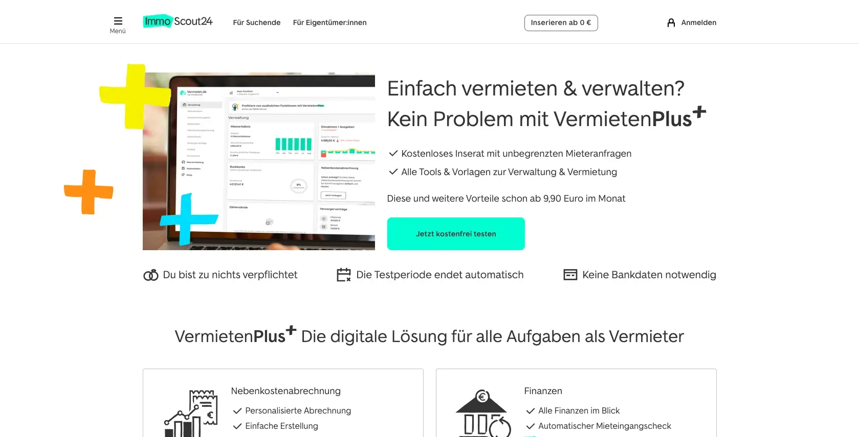 VermietenPlus von ImmoScout24