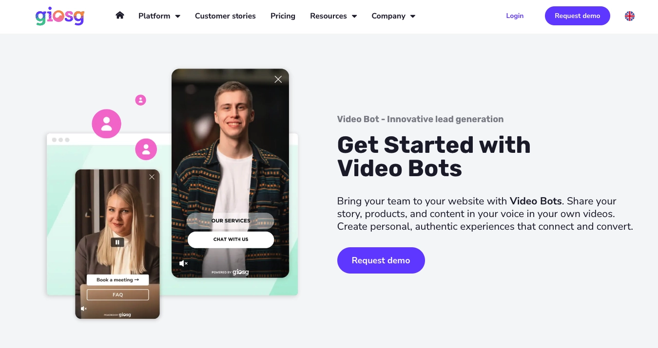 giosg Video Bot