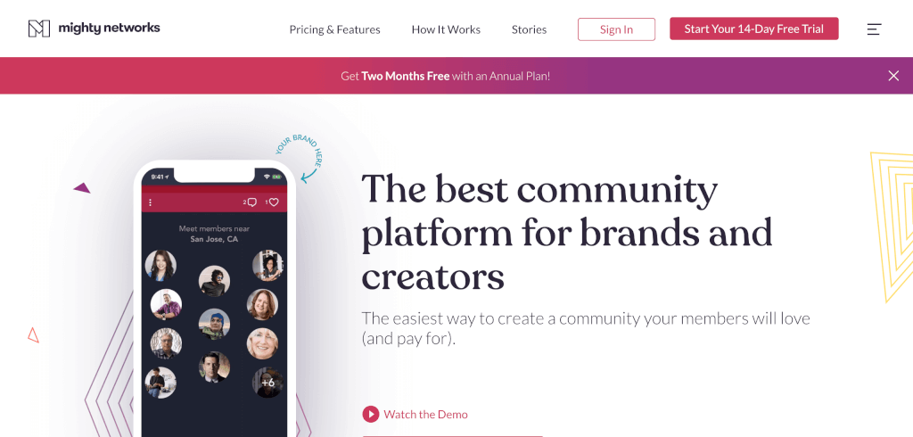 Community Software Mighty Networks