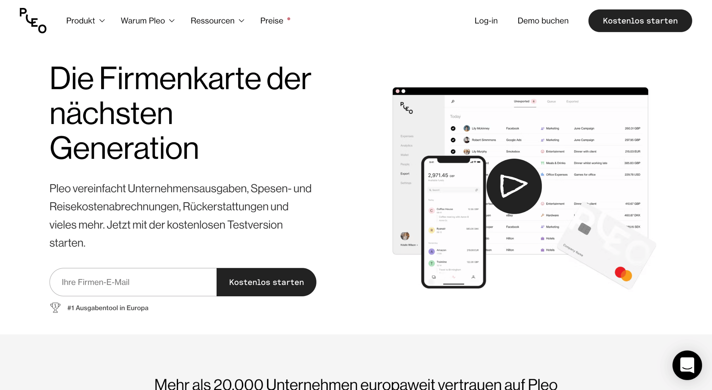 Digitale Lohnabrechnung Pleo