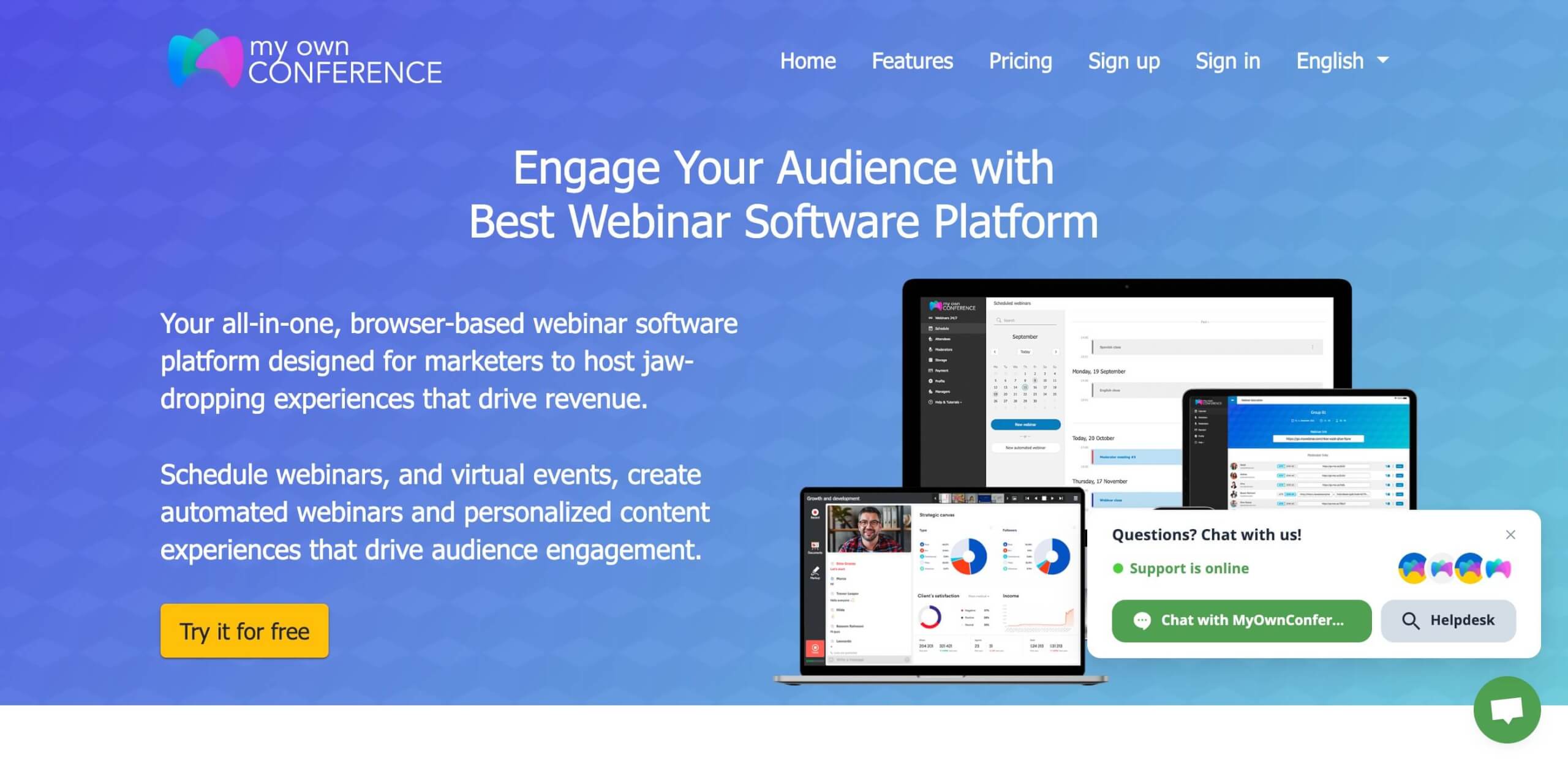 MyOwnConference Webinar Anbieter Digital Affin