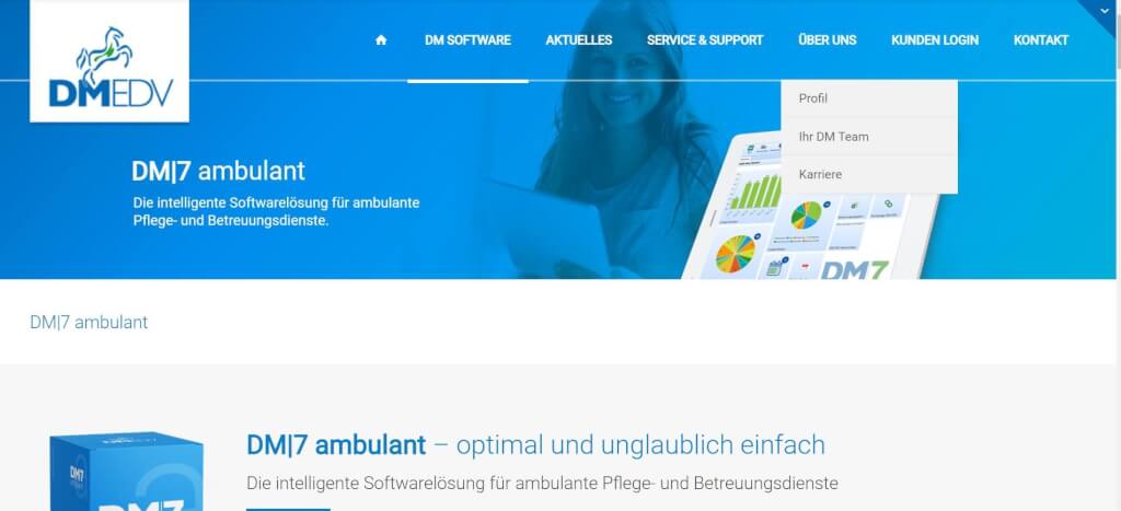 Pflege digitalisieren DM7 ambulant