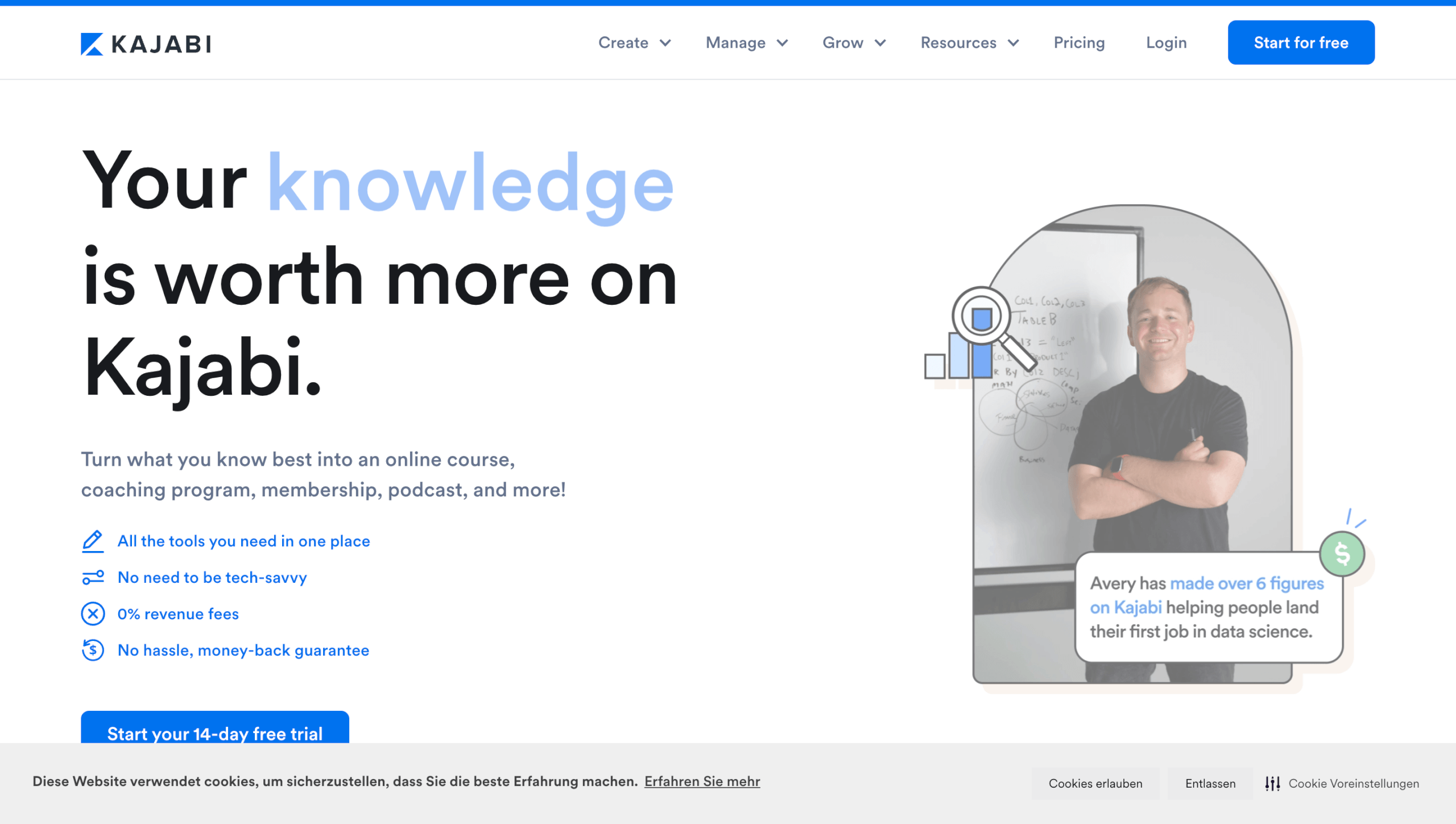 Online Kurs Plattform Kajabi