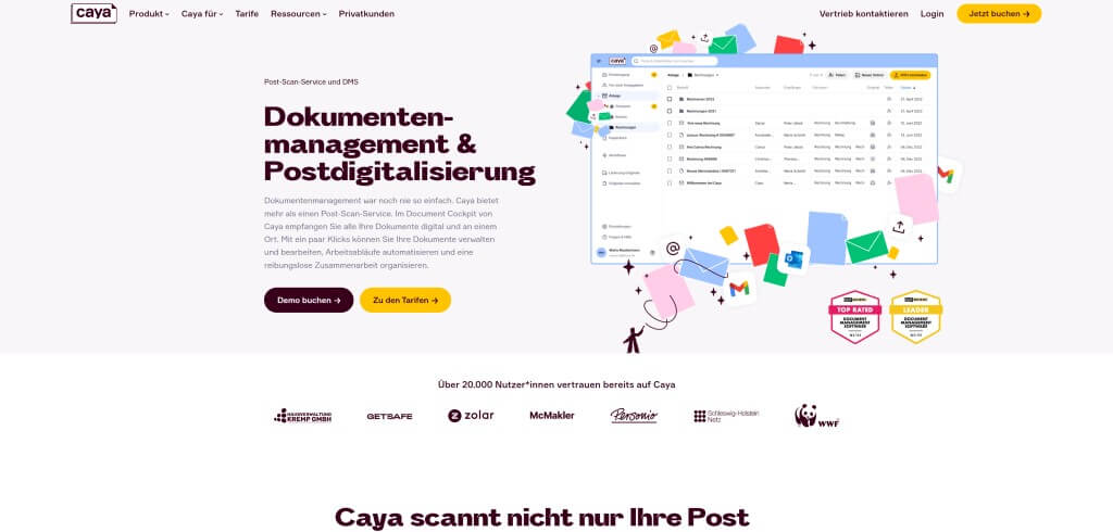 Automatisierte Buchhaltung Caya
