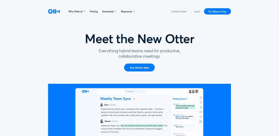 Meeting Management Software otter