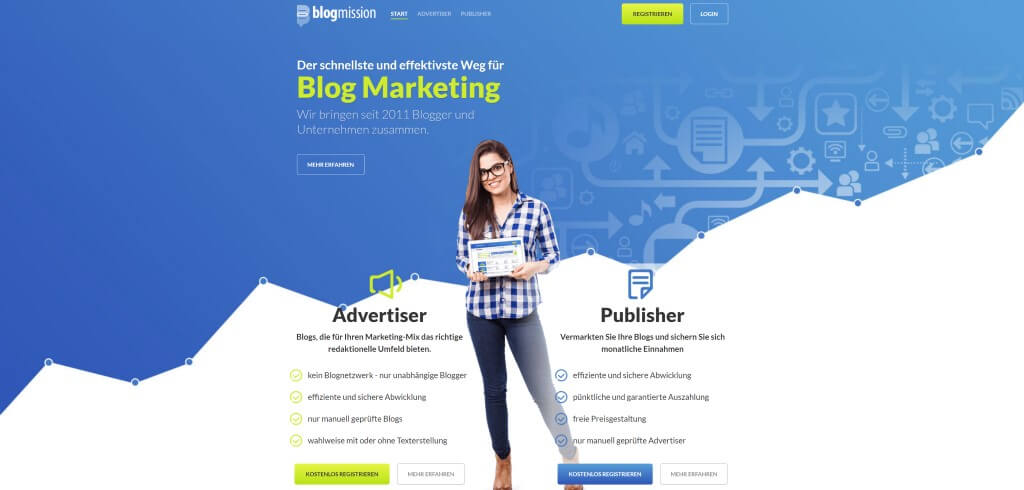 Blog Vermarktung Blogmission