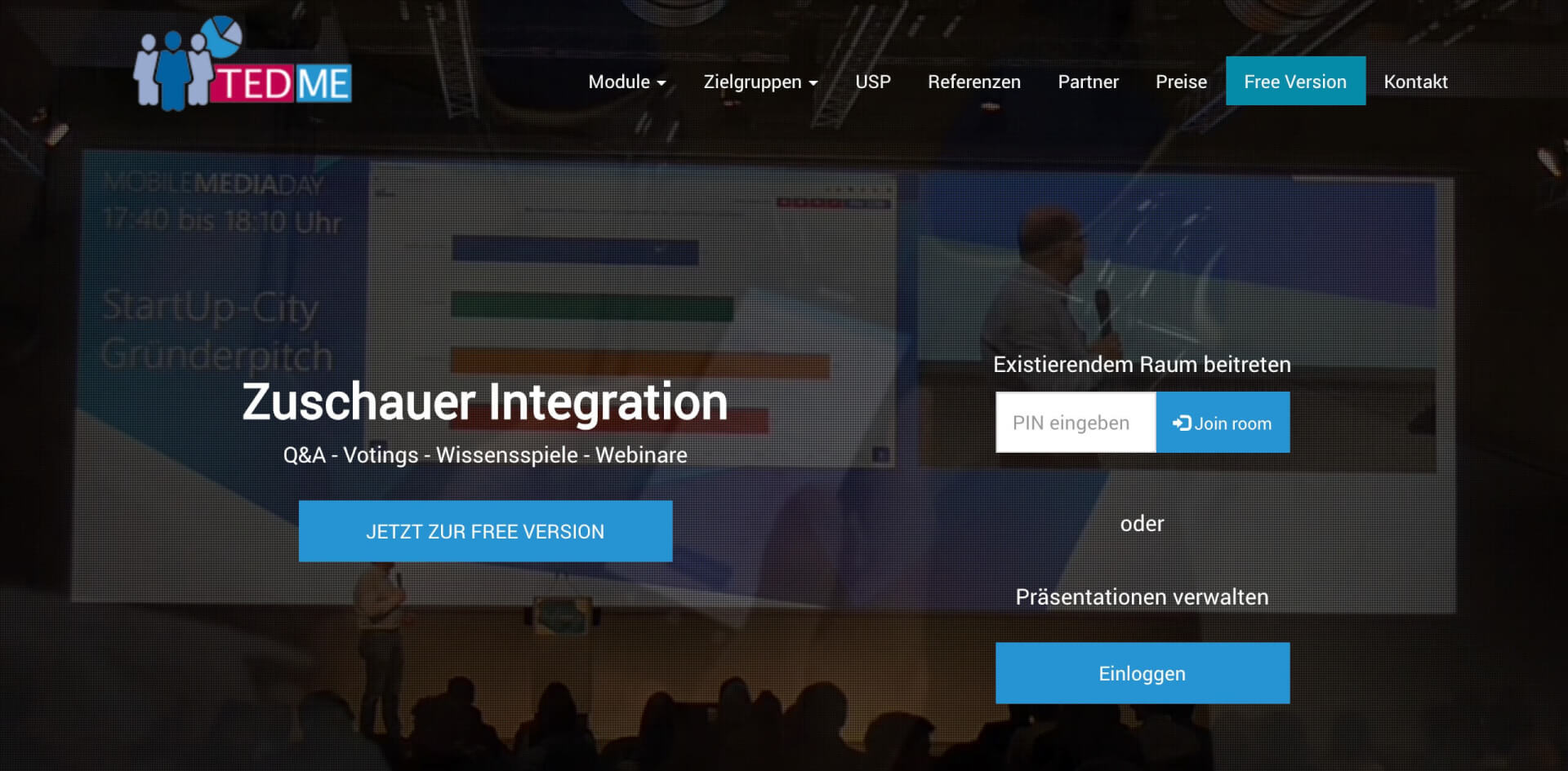 TEDME easy audience interaction Polling JSS Digital 1 