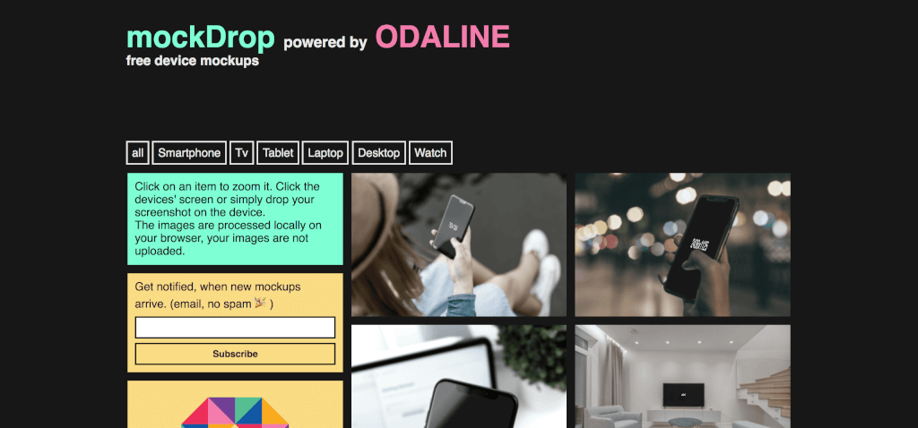 Mockups erstellen MockDrop