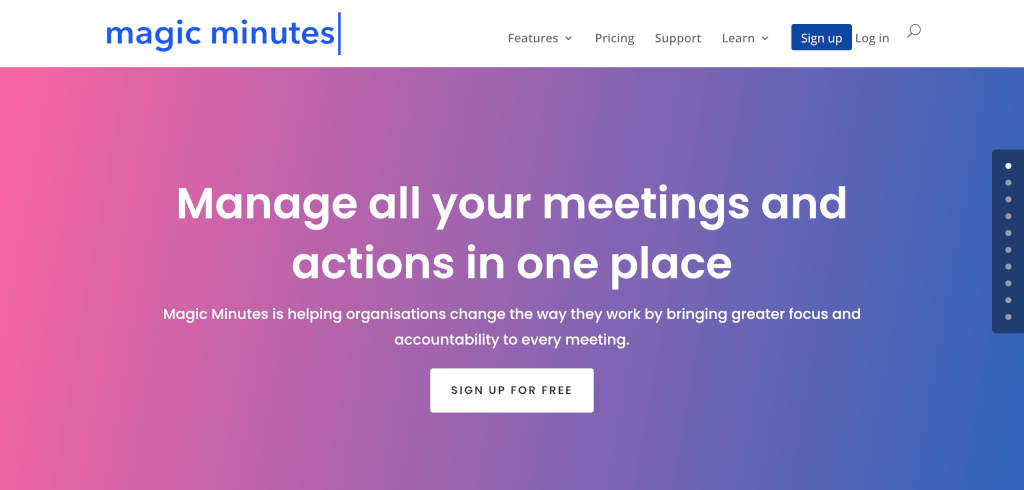 Meeting Management Software Magic Minutes