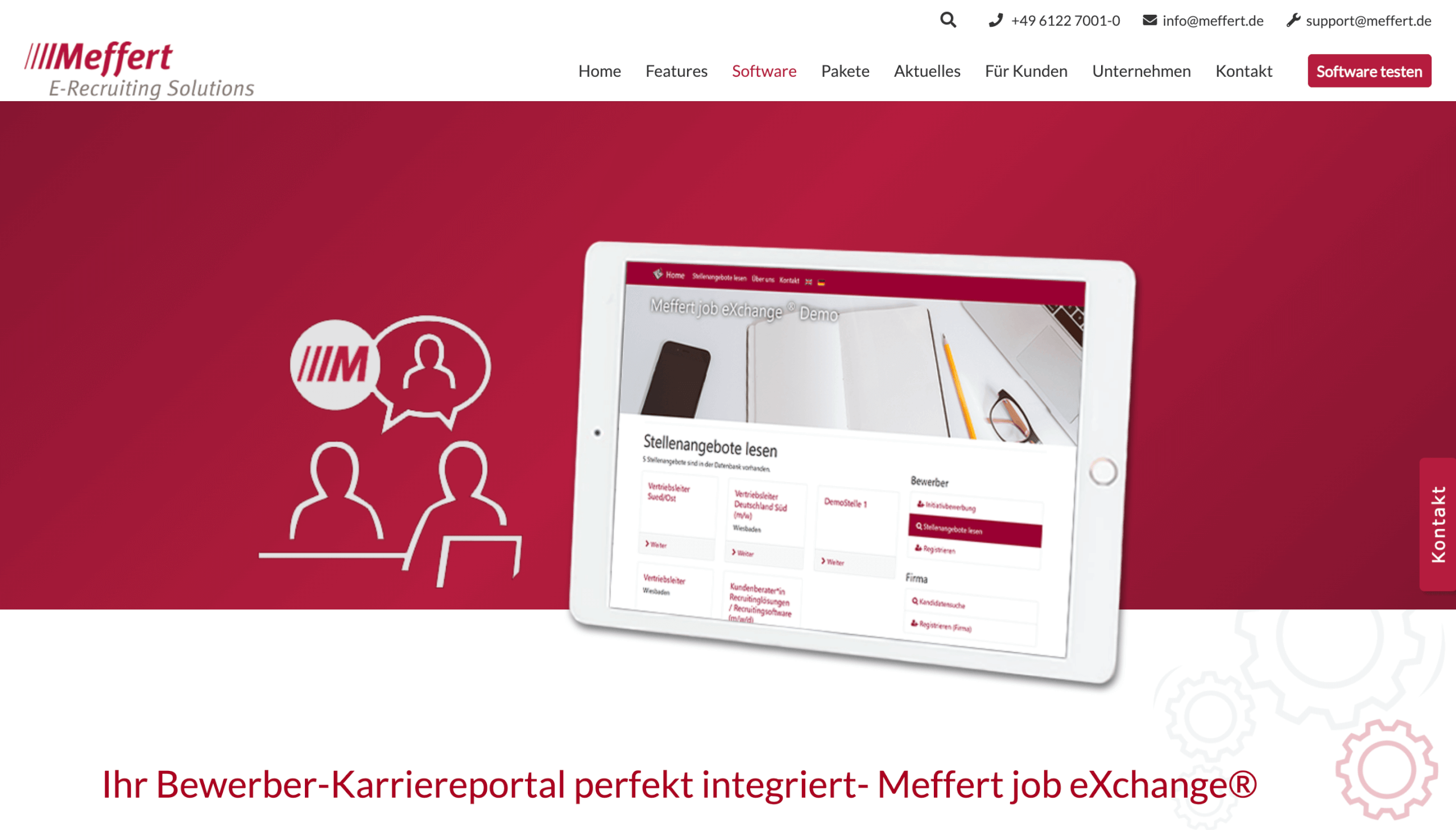 Karriereportal Software Meffert