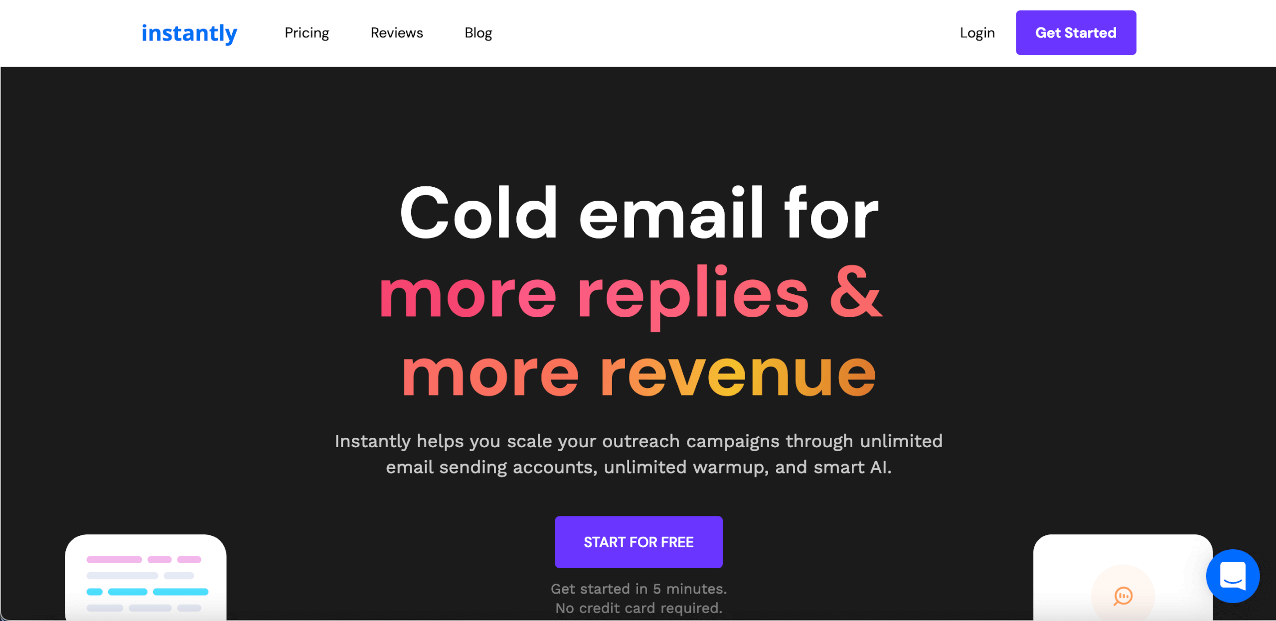 Instantly Outreach E-Mail Kaltakquise Cold Email