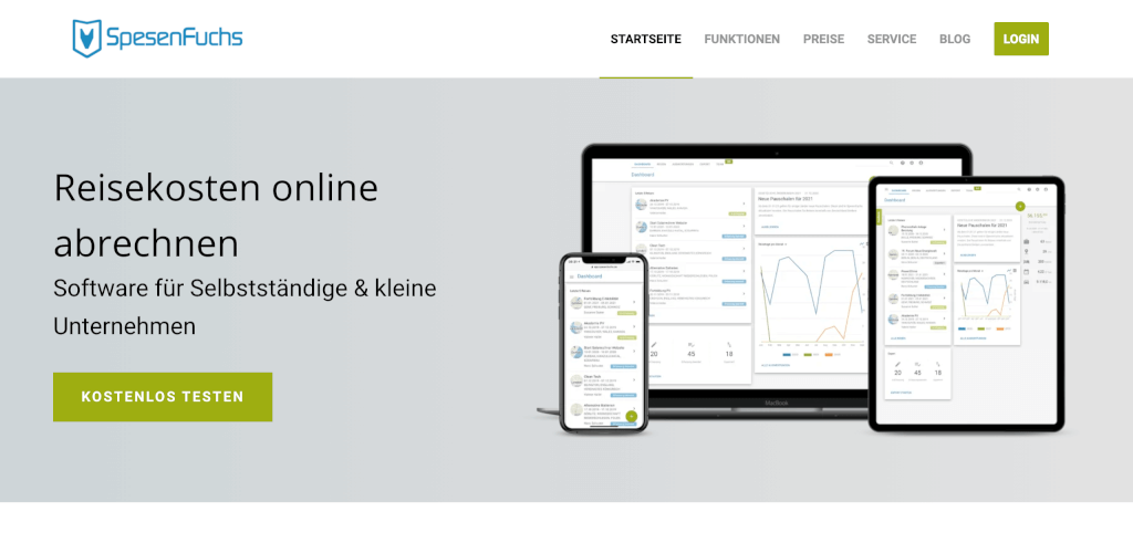 Reisekostenabrechnung digitalisieren Spesenfuchs 1