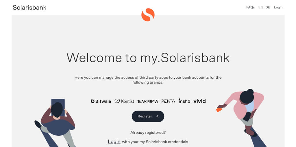 My Solarisbank Portal registrieren Kontist 1