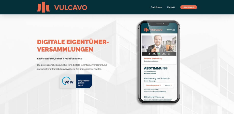 digitale eigentuemerversammlung erlaubt digitale eigentuemerversammlung software virtuelle eigentuemerversammlung vulcavo