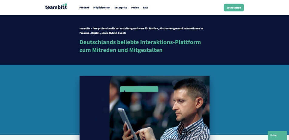 virtuelle mitgliederversammlung verein Teambits