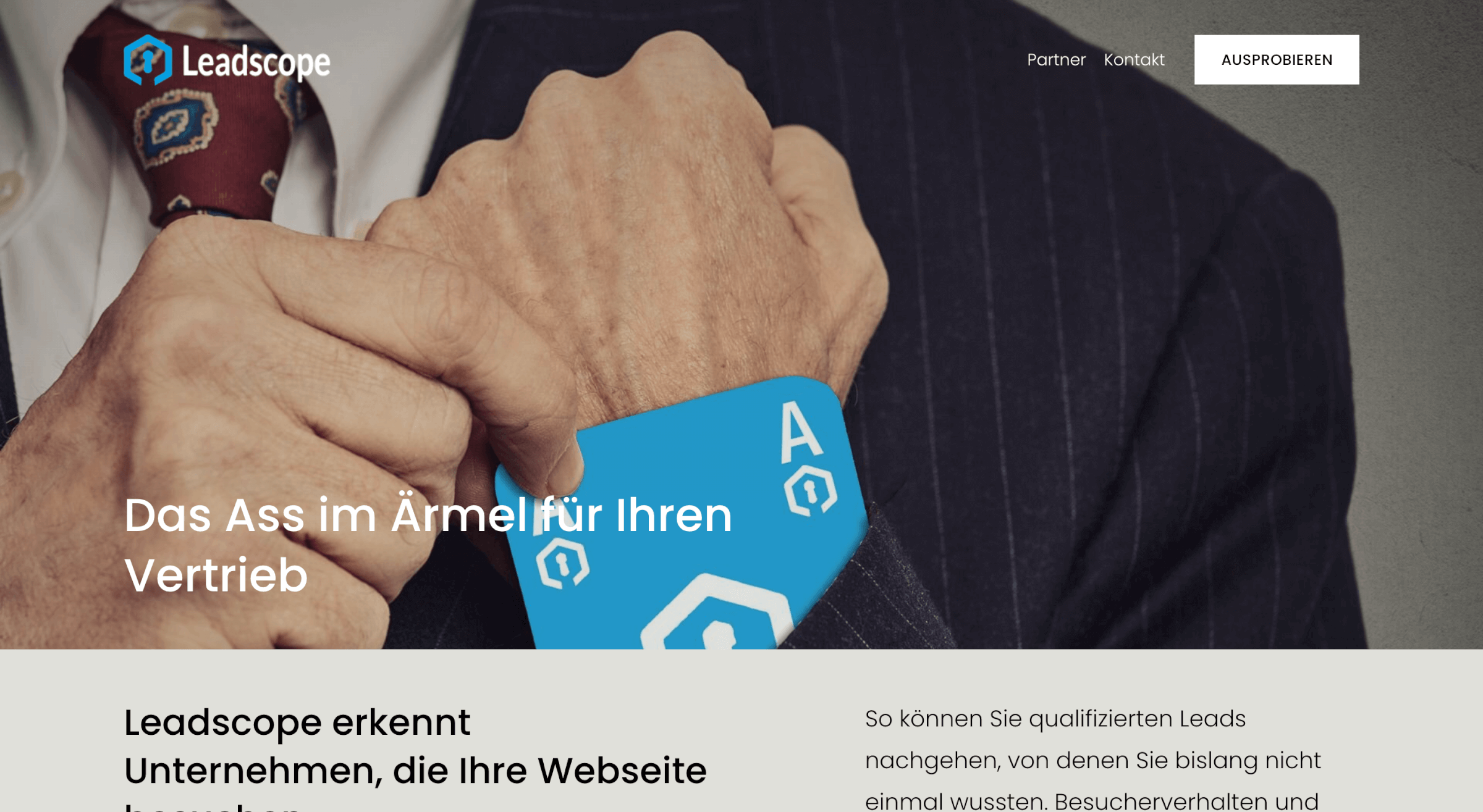 Website Besucher identifizieren Leadscope