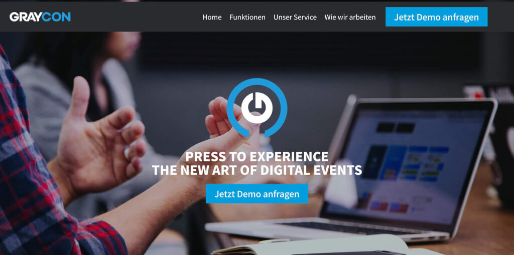 GRAYCON All in One Plattform digitale Events und Messen 1