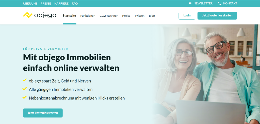 Heizkostenabrechnung online objego
