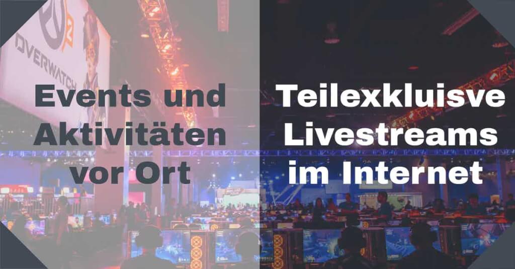 online messe virtuelle messe software blizzcon beispiel