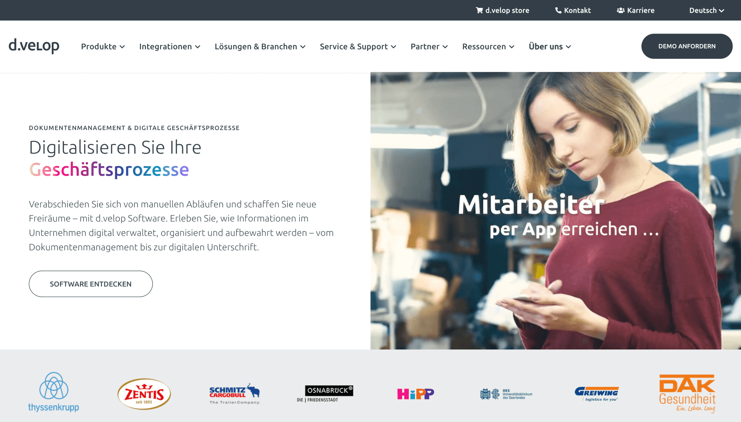 Digitale Poststelle d velop