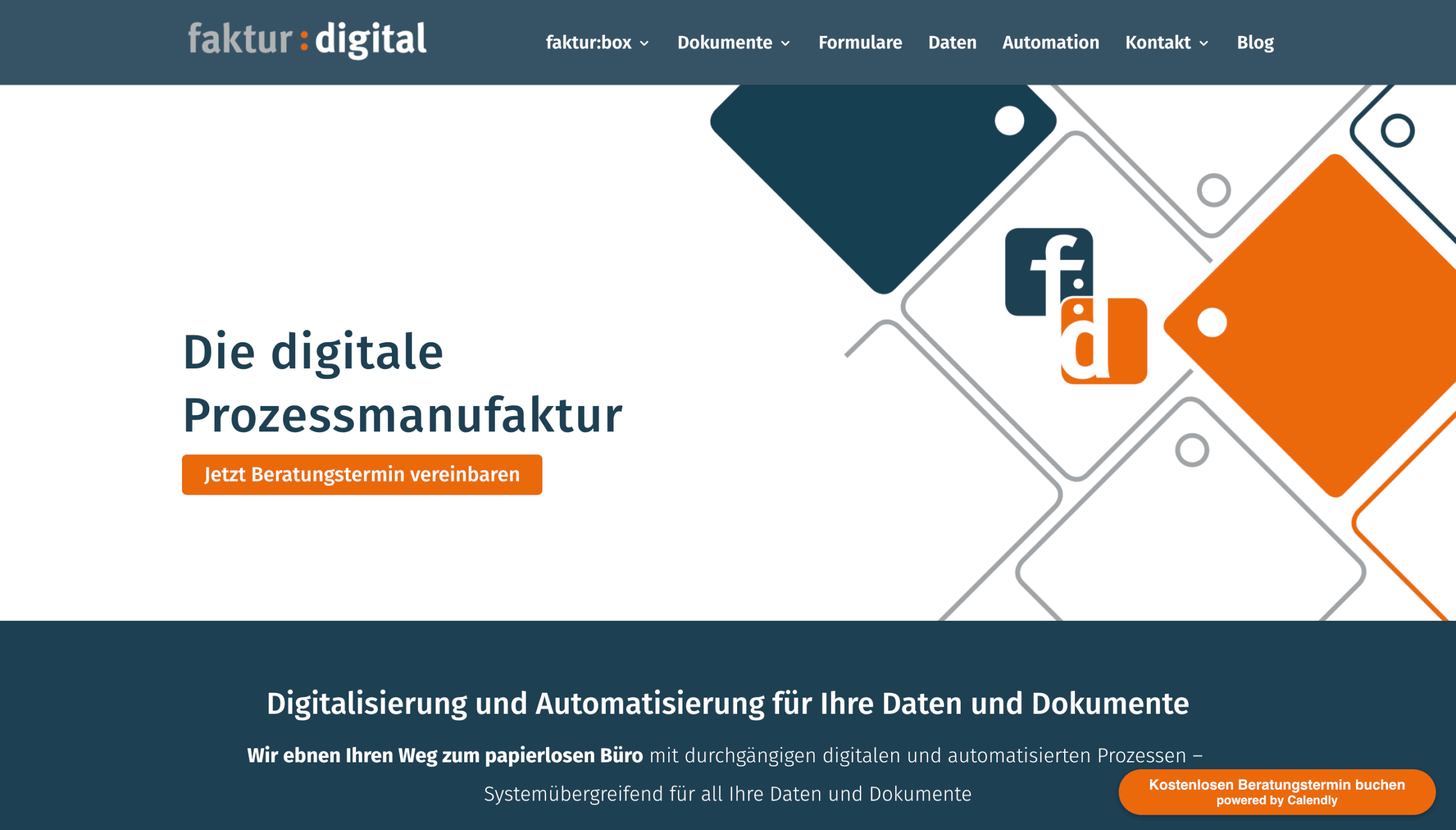 Automatisierte Rechnungsverarbeitung faktur digital