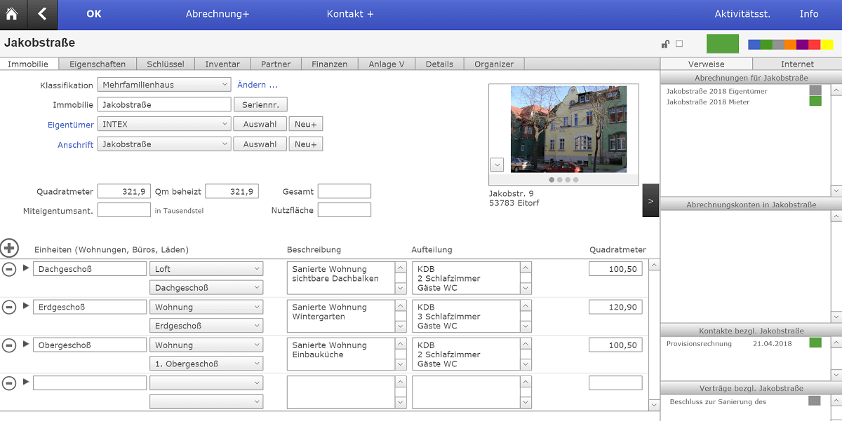 Online Hausverwaltung INtex Immobilien