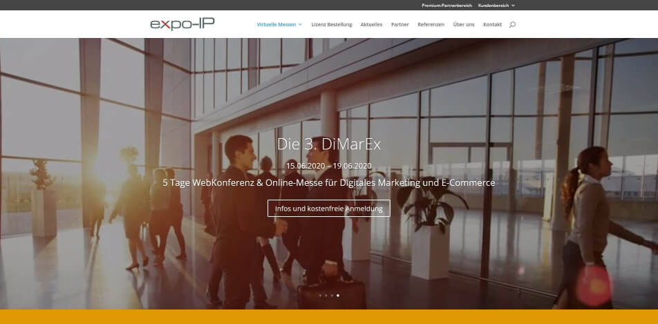 online messe virtuelle messe software EXPO IP