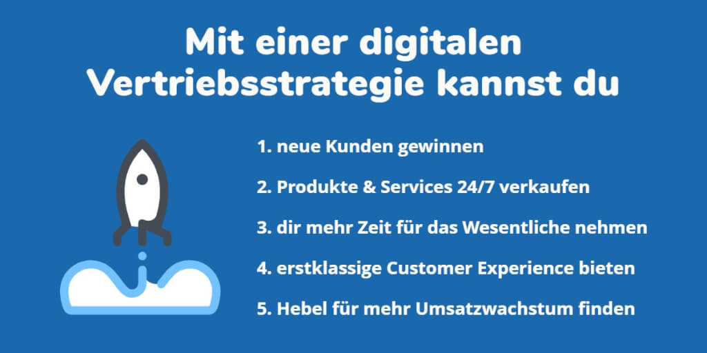 digitale vertriebsstrategie 5 vorteile