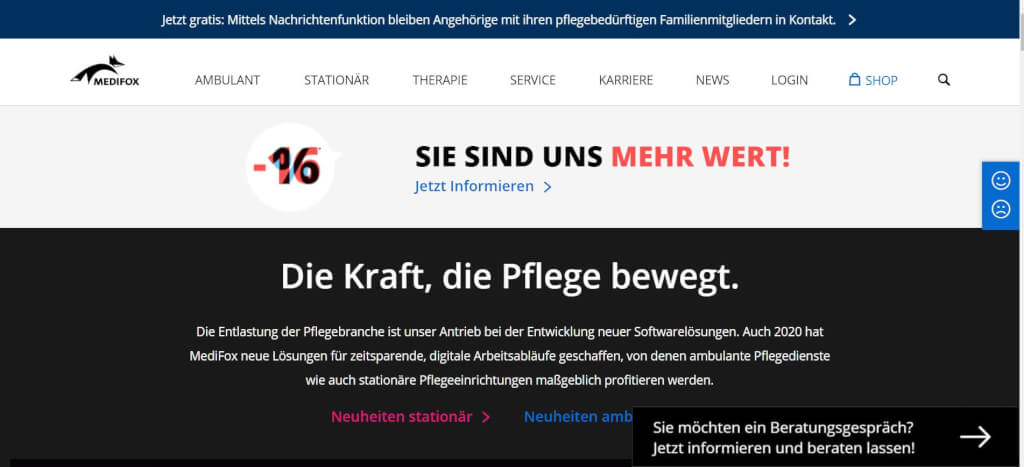 Pflege digitalisieren MediFox