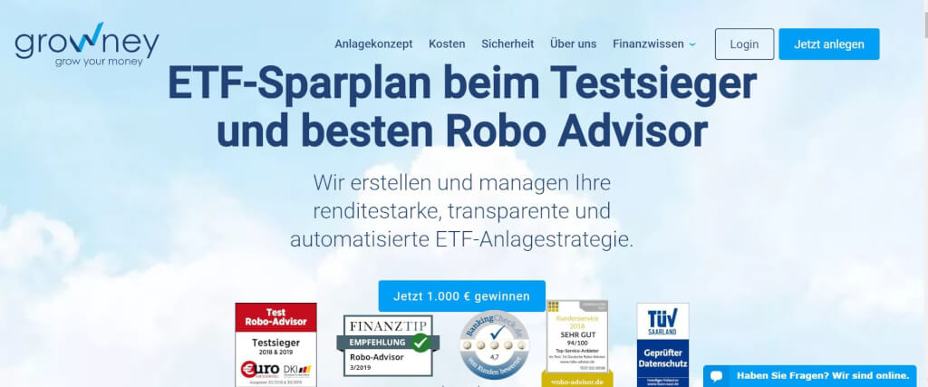Digitale Vermoegensverwaltung growney