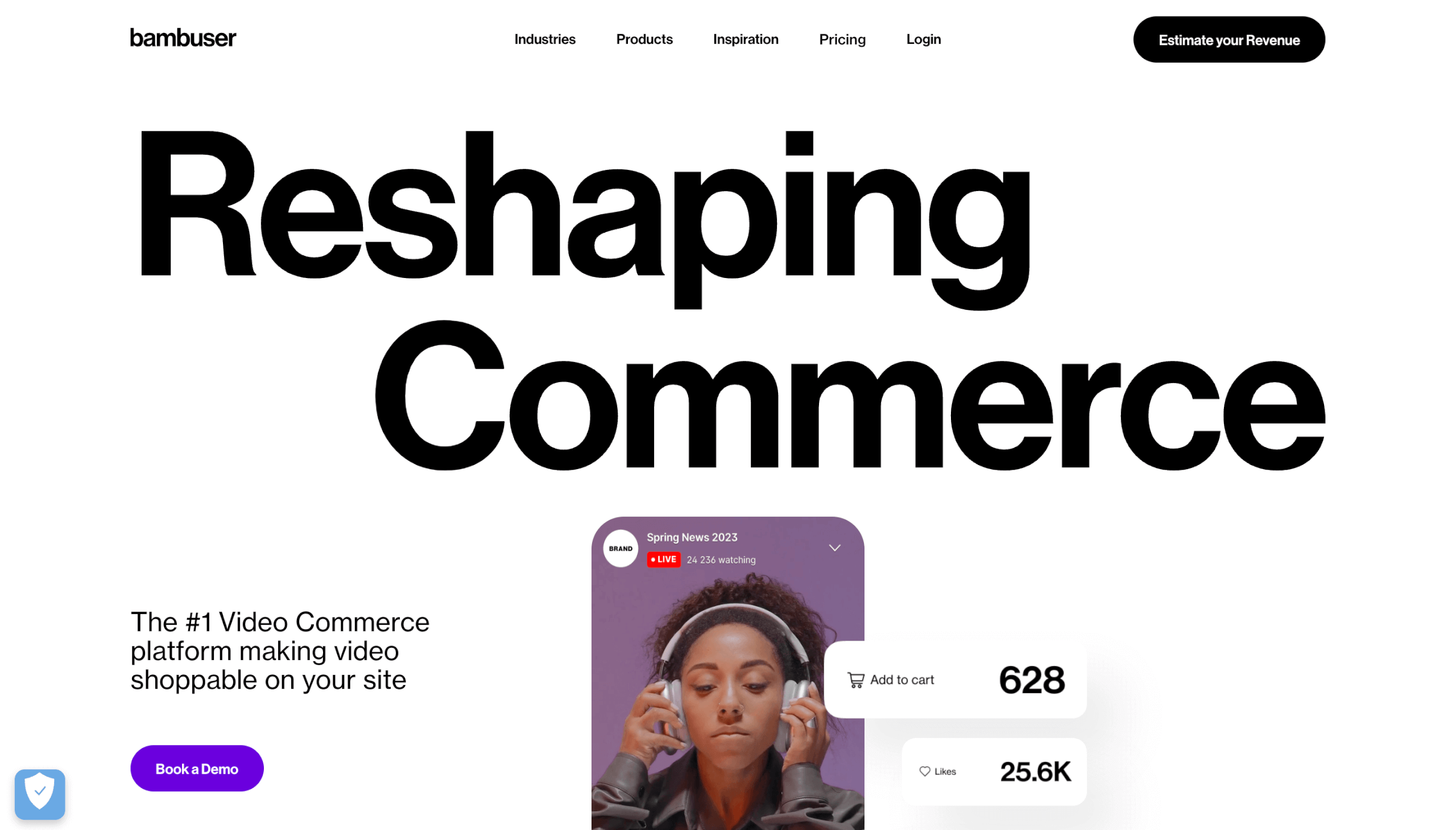 Live Shopping Software Bambuser