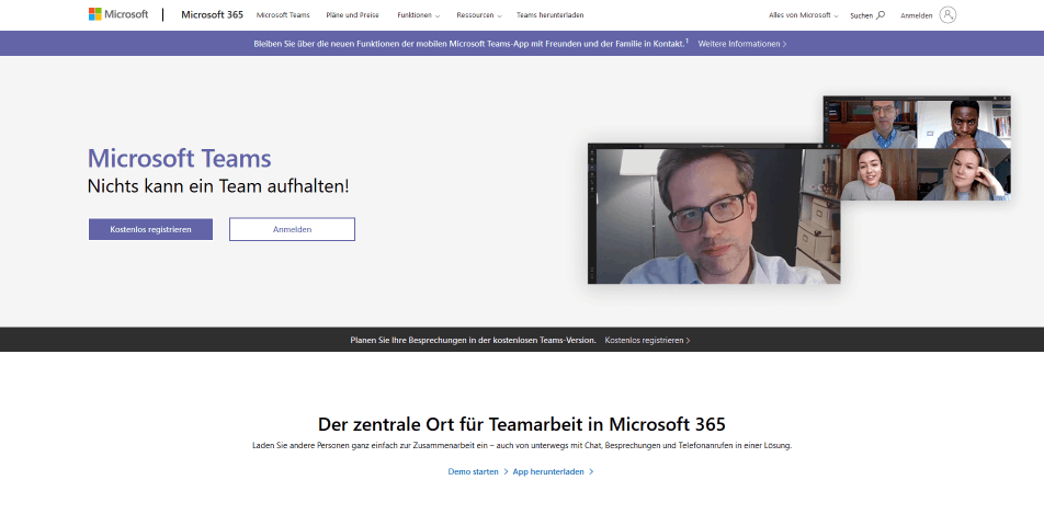 videokonferenz software microsoft teams