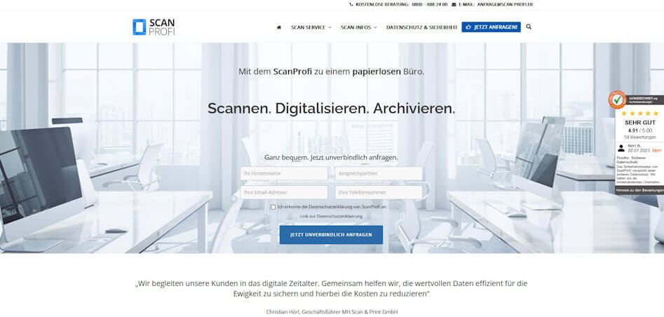 scandienstleister Scan Profi