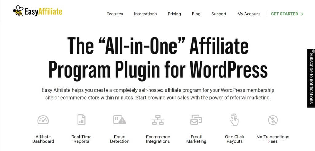Affiliate Marketing Software EasyAffiliate