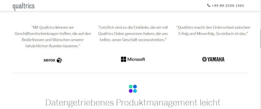 Digitale Roadmap Qualtrics