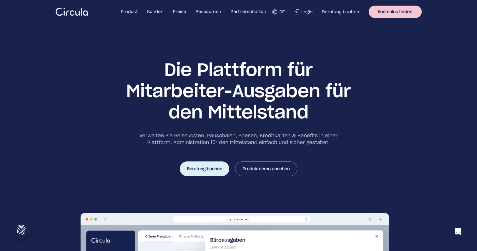 circula reisekosten Digital Affin