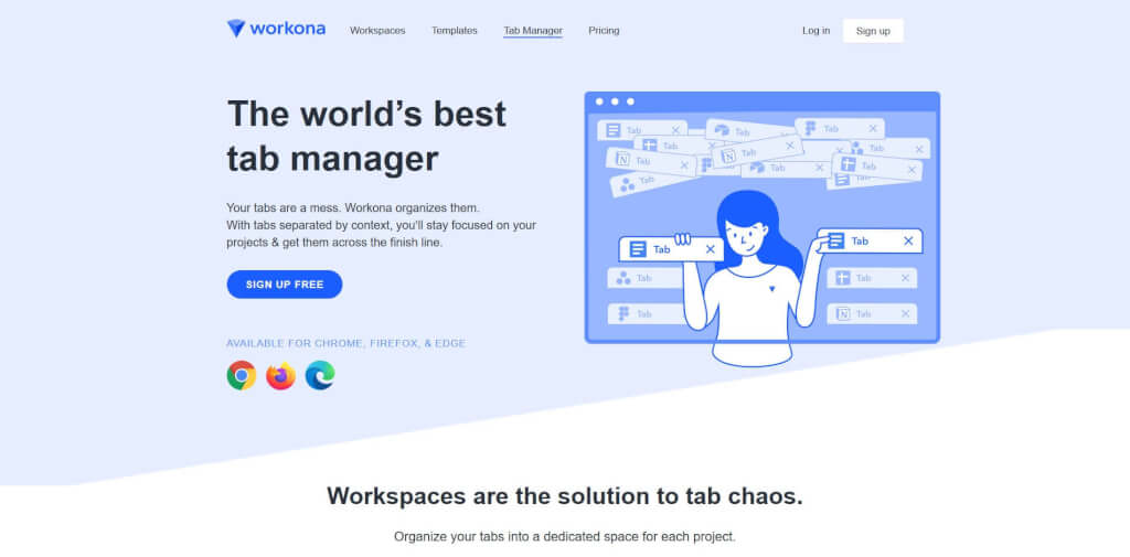 chrome tab manager firefox tab manager chrome tab management firefox tab management chrome workona