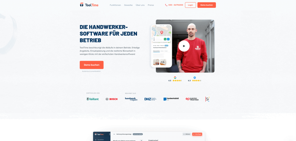 handwerker software tooltime