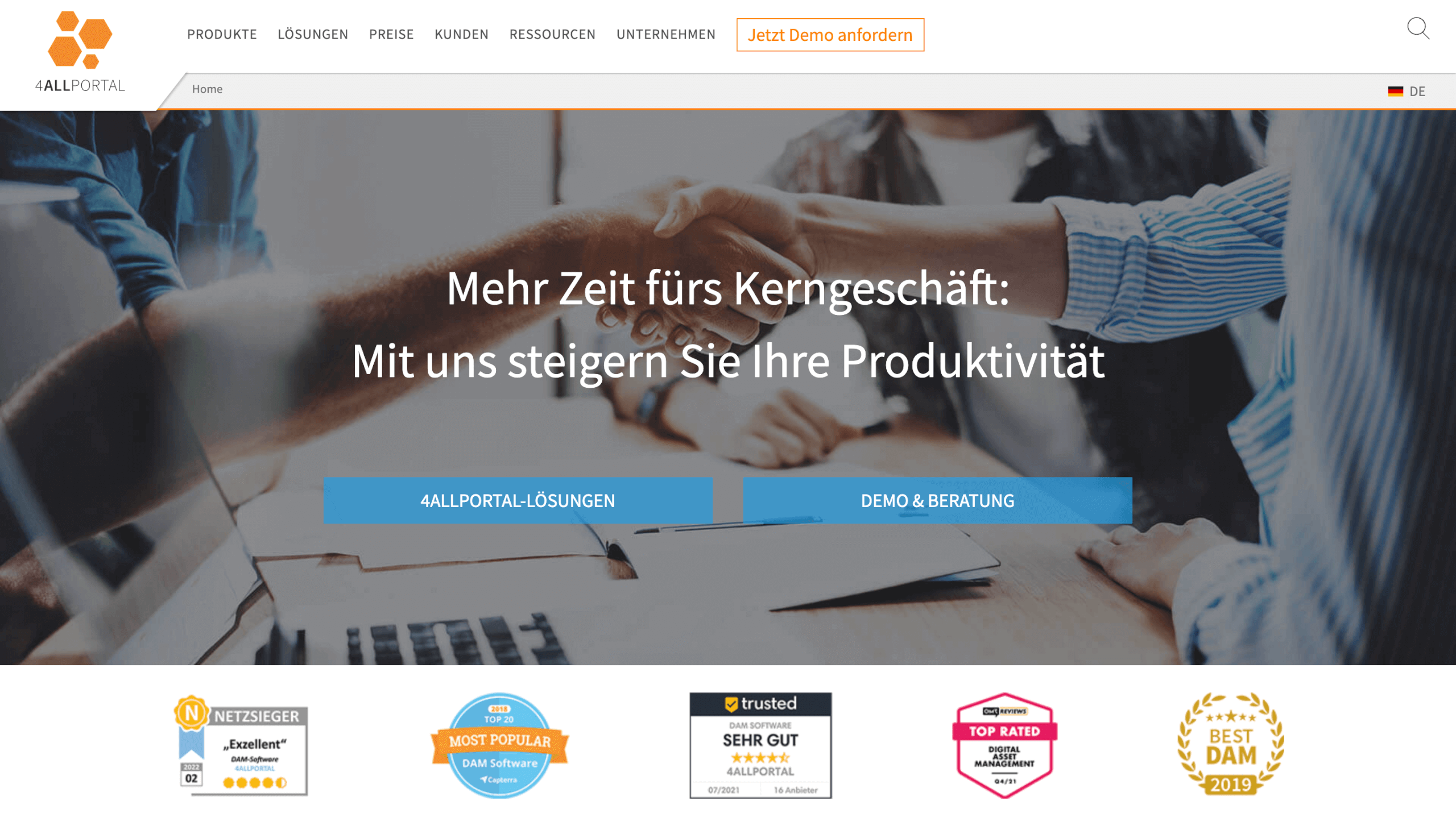 Digital Asset Management Software 4ALLPORTAL