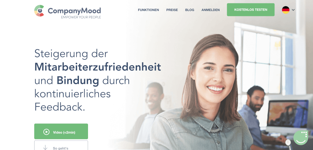Mitarbeiter Zufriedenheit Tool CompanyMood